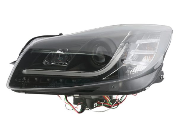LED DRL Headlights suitable for Opel Insignia (2008-2012) Daytime Running Lights Black - Image 2