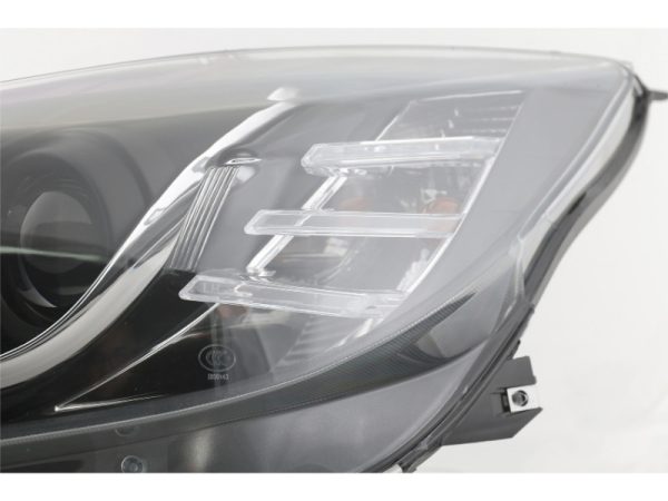 LED DRL Headlights suitable for Opel Insignia (2008-2012) Daytime Running Lights Black - Image 3