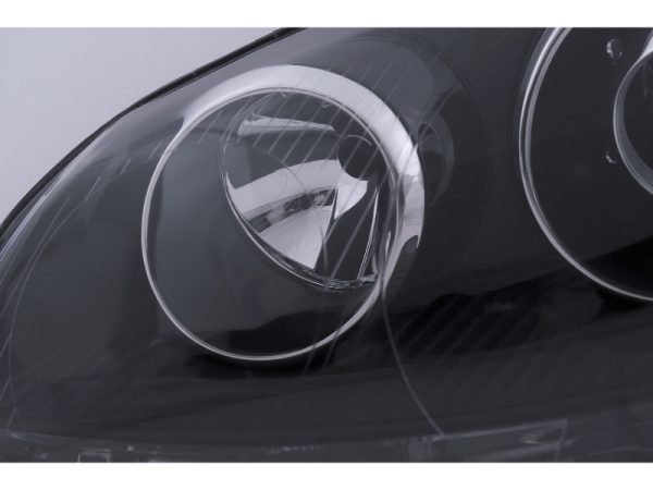 Xenon Look Headlights suitable for VW Golf 5 V Mk5 (2003-2007) Jetta (2005-2010) GTI R32 Black Edition - Slika 3