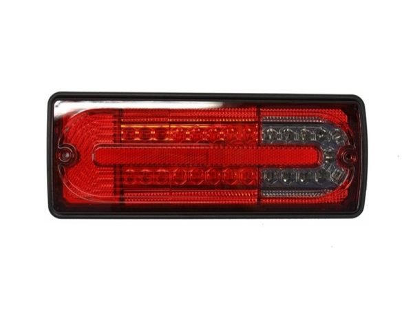 LED Taillights suitable for Mercedes G-Class W463 (1989-2015) Red Smoke - Slika 3