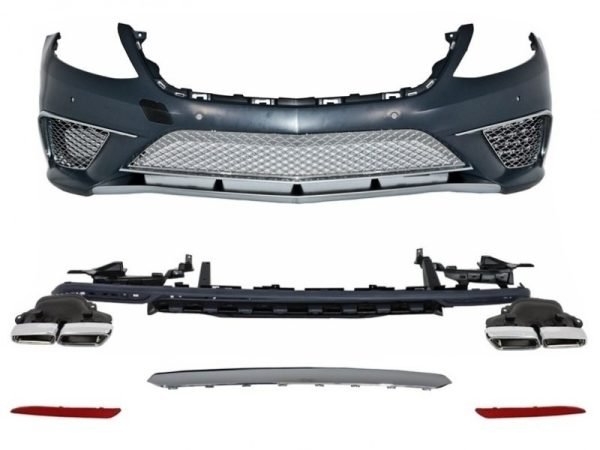 Body Kit suitable for Mercedes S-Class W222 Sport Line Package (2013-06.2017) S63 Design
