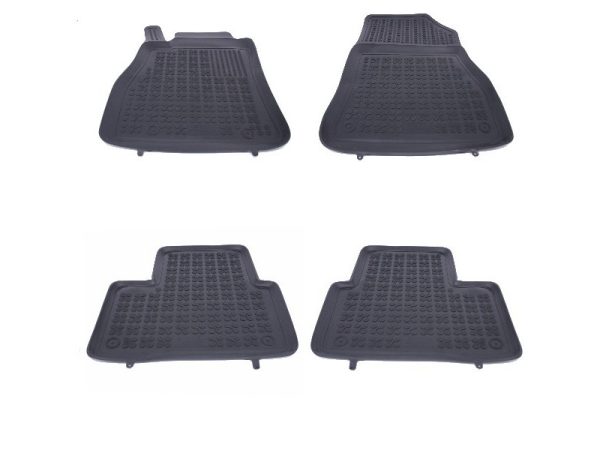 Floor mat Rubber Black suitable for NISSAN Juke 2010-2019