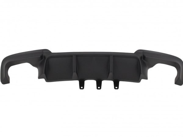 Double Outlet Air Diffuser suitable for BMW F10 5 Series (2011-2017) M-Performance Design with Exhaust Muffler Tips M-Power Chrome - Slika 2