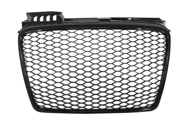 Badgeless Front Grille suitable for Audi A4 B7 (2004-2008) RS4 Piano Black