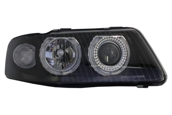 Headlights Angel Eye suitable for Audi A3 8L (09.2000-05.2003) Black - Image 3