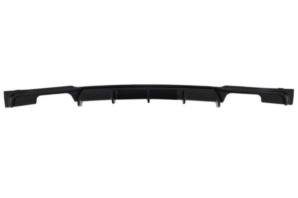 Rear Bumper Spoiler Valance Diffuser Double Outlet suitable for BMW 3 Series F30 F31 (2011-2019) Limo Touring M Design Brilliant Black Edition - Image 3