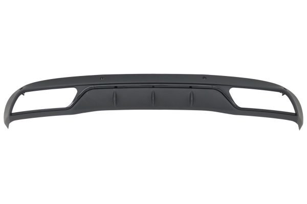 Rear Bumper Diffuser suitable for Mercedes C-Class W205 S205 (2014-2018) C63 Look Shadow Black only for Standard Bumper