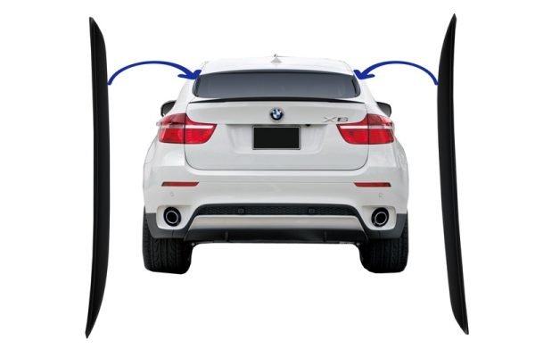 Trunk Rear Fin Spoiler suitable for BMW X6 E71 E72 (2008-2014) Perfomance Design