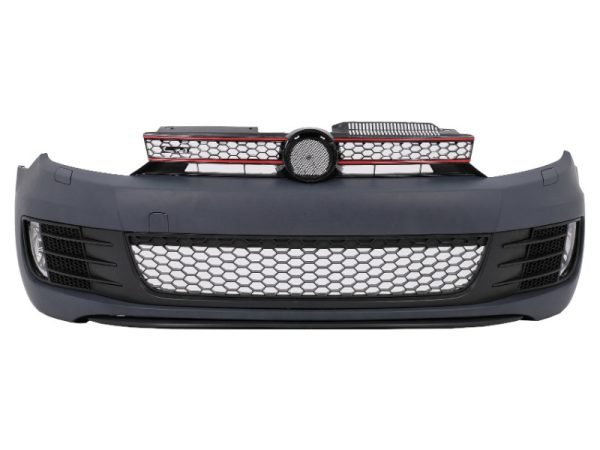 Front Bumper with Headlights LED Dynamic Turning Light suitable for VW Golf VI 6 (2008-2013) GTI Look - Image 2