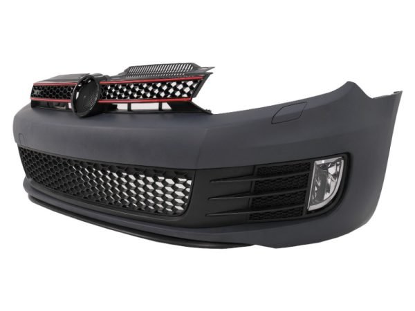 Front Bumper with Headlights LED Dynamic Turning Light suitable for VW Golf VI 6 (2008-2013) GTI Look - Image 3