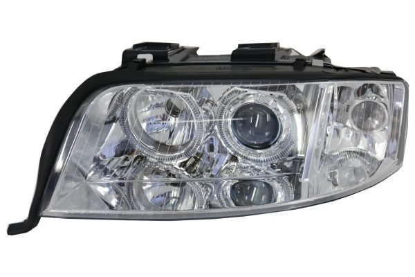 Headlights Angel Eyes Xenon suitable for AUDI A6 4B (C5) (2001-2004) Limo Avant Chrome - Slika 2