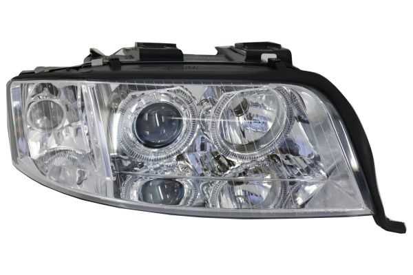 Headlights Angel Eyes Xenon suitable for AUDI A6 4B (C5) (2001-2004) Limo Avant Chrome - Slika 3