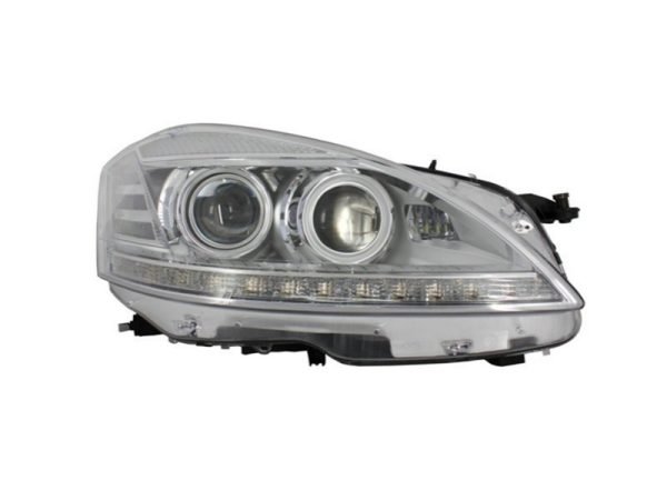 Complete Body Kit with Front Grille Piano Black suitable for MERCEDES-Benz S-Class W221 2005-2009 (LWB) Facelift Design - Slika 3