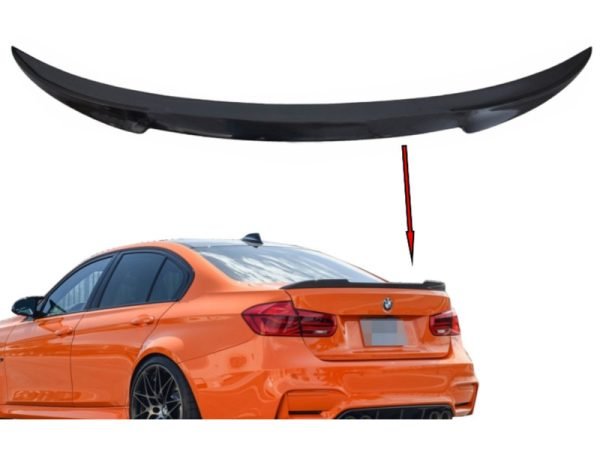 Trunk Spoiler suitable for BMW 3 Series F30 F80 (2011-2018) M4 Design Real Carbon