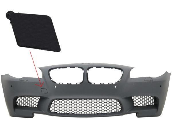Tow Hook Cover Front Bumper suitable for BMW 5 Series F10 F11 (2011-2017) M5 Design