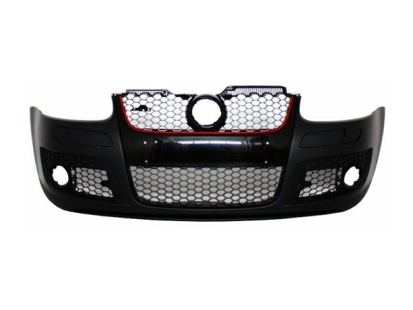 Front Bumper with Xenon Look Headlights RHD suitable for VW Golf 5 V Mk5 (2003-2007) Jetta (2005-2010) GTI Design - Slika 3