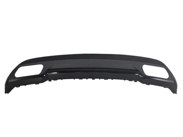 Rear Bumper Air Diffuser with Exhaust Tips Tailpipe suitable for Mercedes A-Class W176 (2012-up) and Central Grille GT-R Panamericana Design Sport Pack - Slika 3