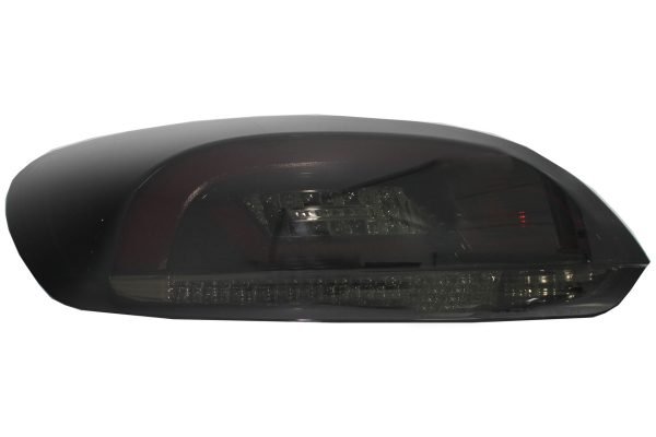 LITEC Lightbar LED Taillights suitable for VW SCIROCCO MK3 III (2008-2013) Black/Smoke with Dynamic Sequential Turning Light - Slika 3