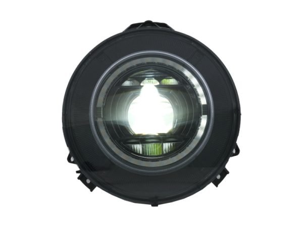 Full LED Headlights suitable for Mercedes G-Class W463 (2007-2017) Black Facelift 2018 Design - Slika 3