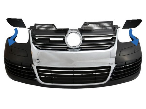 SRA Covers Front Bumper suitable for VW Golf MK5 V 5 (2003-2007) R32 Design