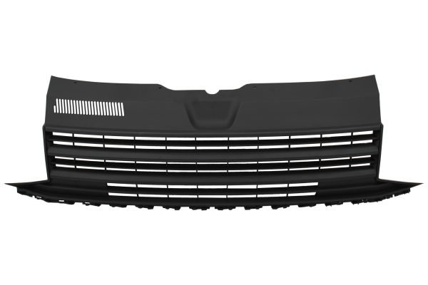 Badgeless Front Debadged Grille suitable for VW T6 Bus Transporter (2015-2019) Matte Black