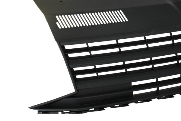 Badgeless Front Debadged Grille suitable for VW T6 Bus Transporter (2015-2019) Matte Black - Slika 3