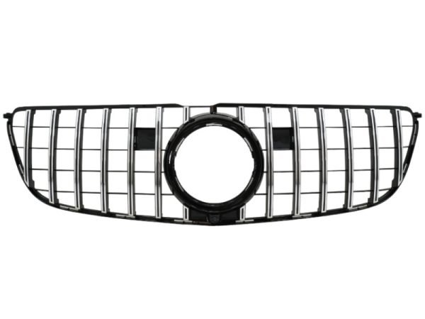 Central Grille Suitable for Mercedes GLS X166 Facelift (2016-2018) GTR Design