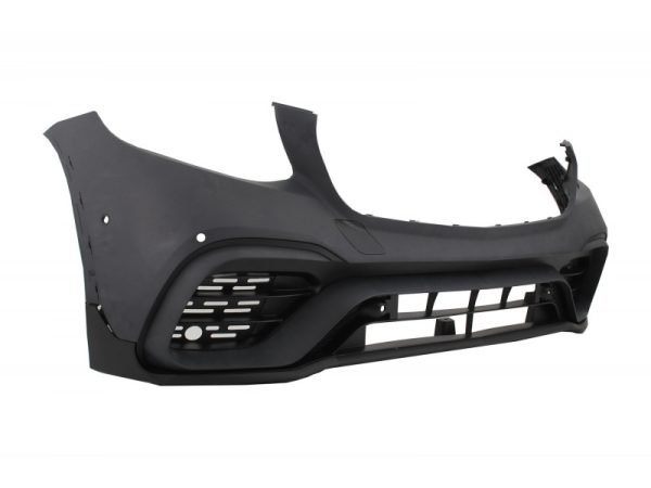 Front Bumper with Rear Roof Spoiler suitable for Mercedes GLC X253 SUV (2015-2019) GLC 63 Design - Slika 3
