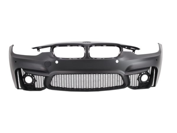 Body Kit suitable for BMW 3 Series F30 (2011-2019) with LED Taillights Dynamic Sequential Turning Light and Exhaust Muffler Tips Carbon - Slika 2