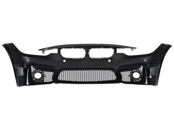 Body Kit suitable for BMW 3 Series F30 (2011-2019) with LED Taillights Dynamic Sequential Turning Light and Exhaust Muffler Tips Carbon - Slika 3