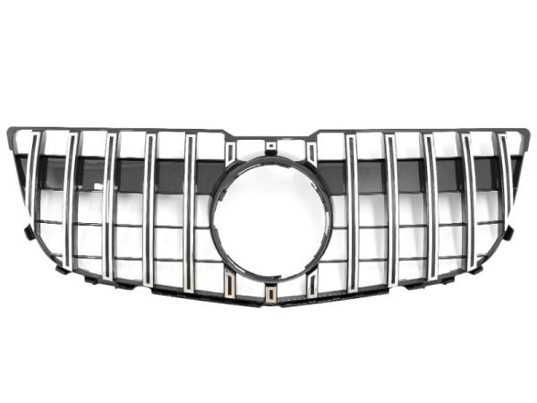 Front Grille suitable for Mercedes GLK-Class X204 Facelift (2013-2015) GT-R Panamericana Design Chrome