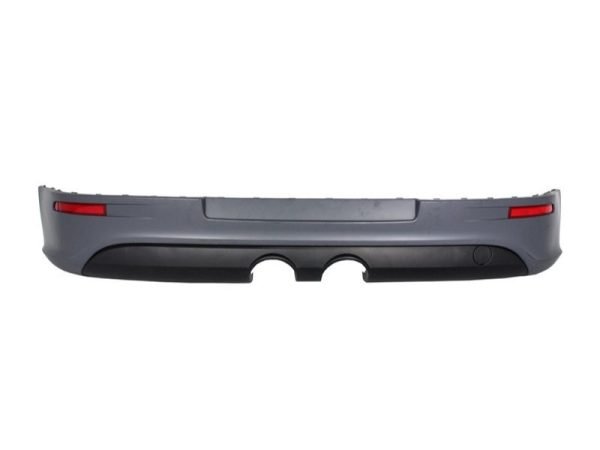 Rear Bumper Extension with Taillights LED Smoke Black suitable for VW Golf 5 V (2003-2007) R32 Look - Slika 2