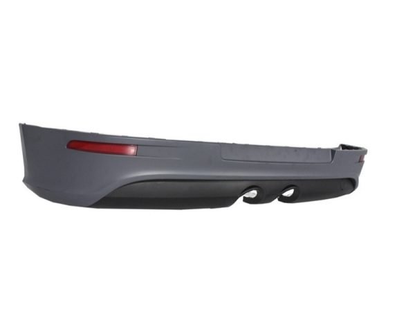 Rear Bumper Extension with Taillights LED Smoke Black suitable for VW Golf 5 V (2003-2007) R32 Look - Slika 3