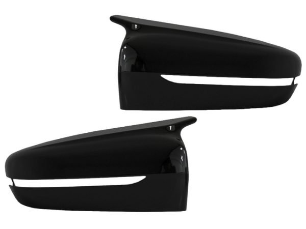 Mirror Covers suitable for BMW 3 Series G20 G21 G28 (2017-up) Piano Black M Sport Design LHD