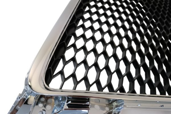 Badgeless Front Grille suitable for AUDI A4 B8 (2007-2012) Limousine Avant RS Design Chrome - Slika 3