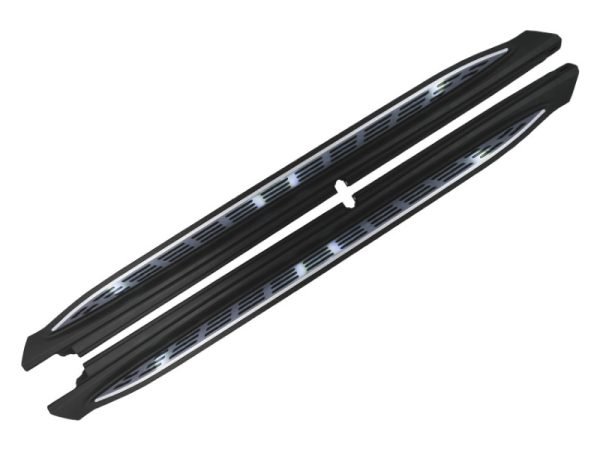 Running Boards Side Steps suitable for Mercedes GLS SUV X167 (2020-up) with LED Courtesy Light - Slika 2