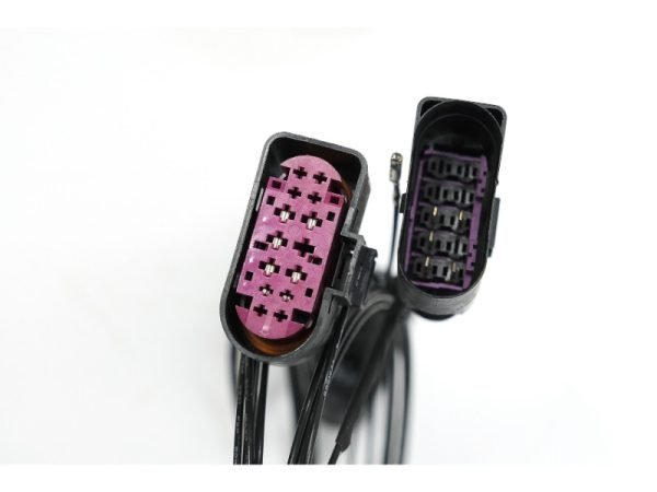 HID Xenon Headlight Upgrade Adapter Cable Wiring Harness Loom suitable for VW GOLF 6 VI (2008-2012) - Slika 2