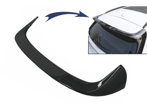 Roof Spoiler Wing suitable for BMW X1 SUV F48 Pre-LCI (06.2015-2019) AC Style Piano Black