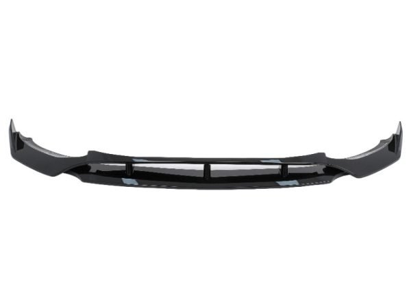 Front Bumper Spoiler Lip suitable for BMW X3 G01 X4 G02 (2018-2020) M Sport Design Piano Black - Image 2