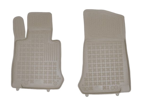 Rubber Floor Mat Beige suitable for Mercedes GLC X253 (2015-2018) X253 Facelift (2020-up) GLC Coupe C253 (2015-2018) C253 Facelift (2020-up) - Image 2