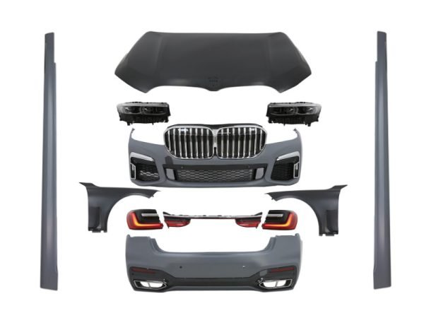 Body Kit suitable for BMW 7 Series G12 (2015-2019) Conversion to G12 LCI 2020 Design