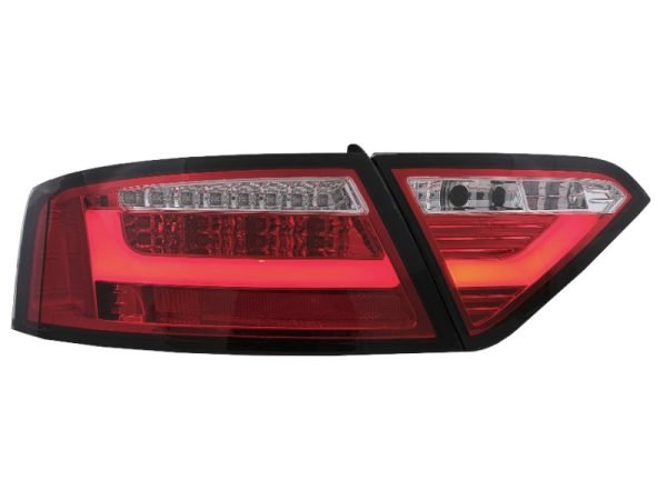 LED Taillights suitable for Audi A5 8T Coupe Cabrio Sportback (2007-2009) Red Clear - Slika 2