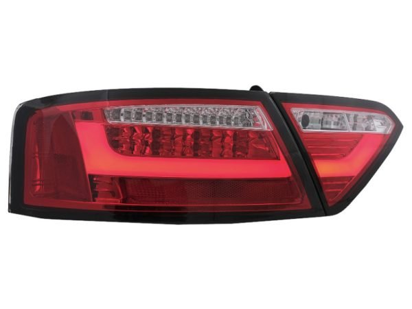 LED Taillights suitable for Audi A5 8T Coupe Cabrio Sportback (2007-2009) Red Clear - Slika 3