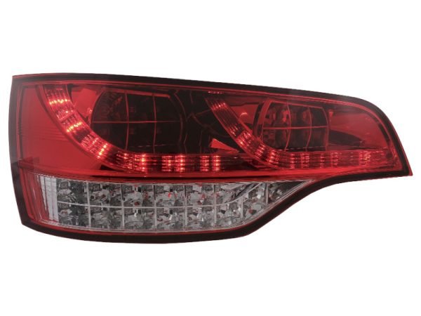 Full LED Taillights suitable for Audi Q7 4L (2006-2009) Red Clear - Slika 2