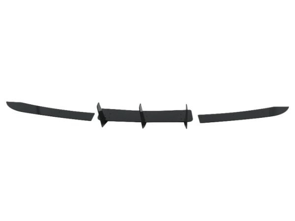 Rear Bumper Extension Diffuser suitable for Mercedes C-Class W204 C204 Limousine Coupe (2012-2014) Piano Black - Slika 2