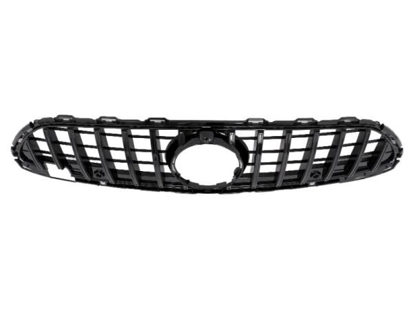 Front Grille suitable for Mercedes C-Class W206 Sedan S206 T-Modell (2021-Up) GT-R Panamericana Design Black - Slika 3