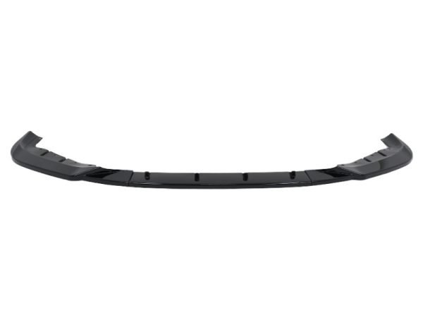 Front Bumper Spoiler Lip suitable for BMW 5 Series G30 Limousine G31 Touring (2017-2019) M Sport Design Piano Black