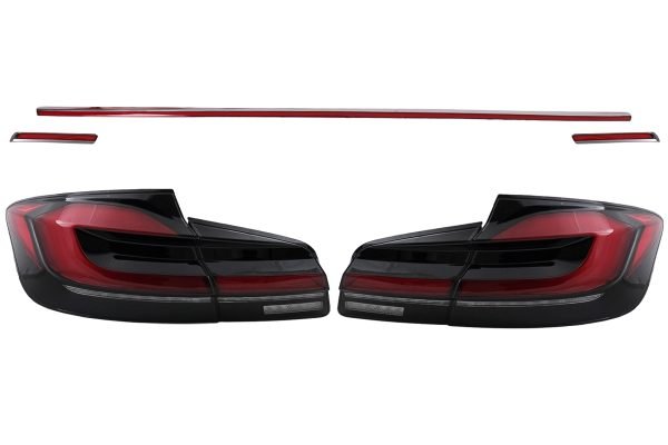 LED Taillights suitable for BMW 5 Series F10 (2011-2017) with Dynamic Sequential Turning Light Upgrade to LCI G30 Design