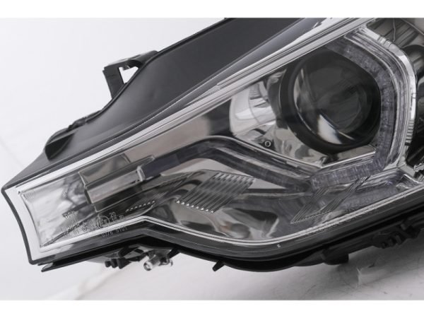LED DRL Angel Eyes Headlights suitable for BMW 3 Series F30 F31 LCI Sedan Touring (2015-2019) Chrome - Slika 3
