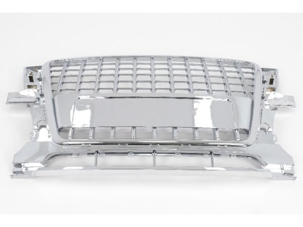 Front Grille suitable for Audi Q5 8R (2008-2011) Chrome - Slika 3